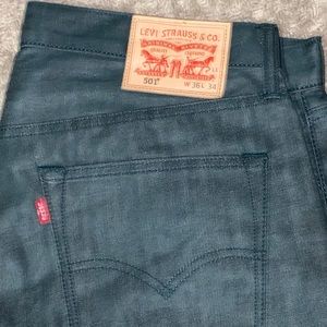 Levi green-grey pants regular